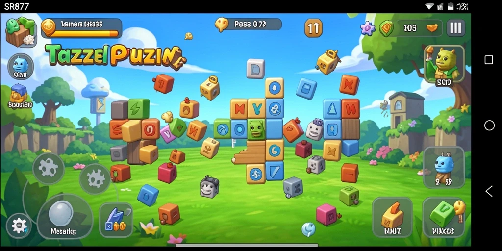 Tampilan gameplay SR877 yang menarik dan menantang di setiap level.